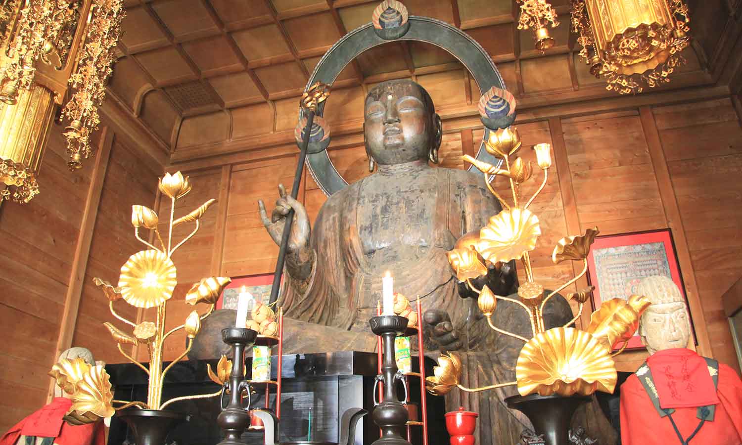 国指定重要文化財　木造地蔵菩薩半跏像